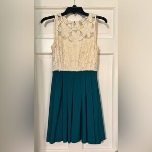 Altar'd State Ivory Floral Sheer Blouse